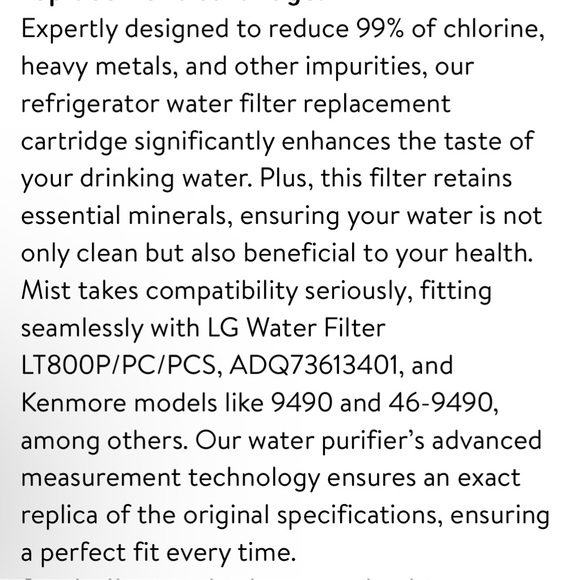 GREAT VALUE REFRIGERATOR FILTER BUNDLE - Picture 10 of 10